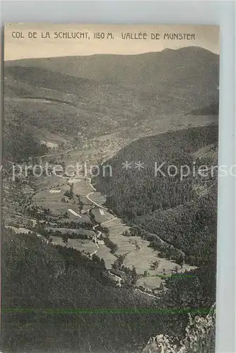 AK / Ansichtskarte Col_de_la_Schlucht Vallee de Munster Col_de_la_Schlucht
