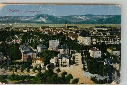 AK / Ansichtskarte Colmar_Haut_Rhin_Elsass Panorama Colmar_Haut_Rhin_Elsass