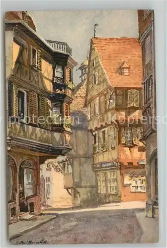 AK / Ansichtskarte Colmar_Haut_Rhin_Elsass Rue des Marchands Colmar_Haut_Rhin_Elsass