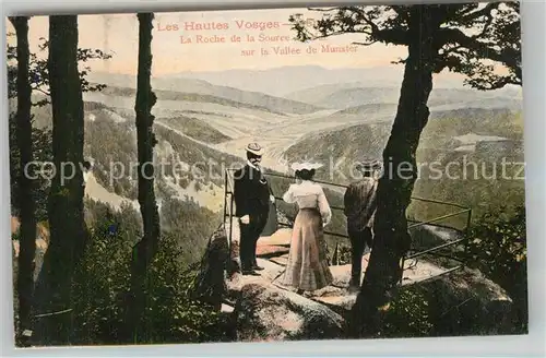 AK / Ansichtskarte Vosges_Vogesen_Region La Roche de la Source sur la Vallee de Munster Vosges_Vogesen_Region
