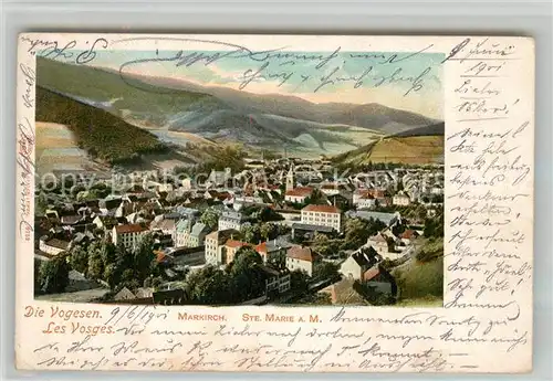 AK / Ansichtskarte Markirch Ste Marie Les Vosges Markirch