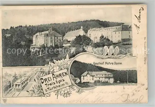 AK / Ansichtskarte Trois Epis_Drei aehren Gasthof Notre Dame Trois Epis Drei aehren