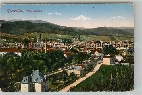 AK / Ansichtskarte Gebweiler_Elsass Ortsansicht Gebweiler_Elsass