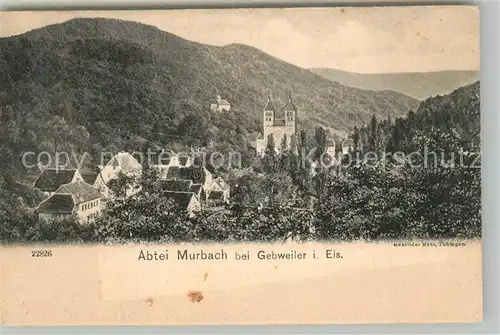 AK / Ansichtskarte Murbach_Elsass Abtei Murbach Murbach Elsass