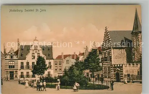 AK / Ansichtskarte Middelburg_Zeeland Societeit St Joris Middelburg_Zeeland