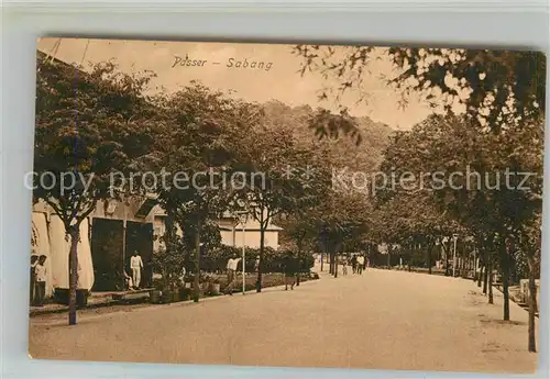 AK / Ansichtskarte Sabang Strassenpartie Sabang