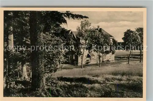 AK / Ansichtskarte Oberzwieselberg Hotel Hirschen Post mit Haus Hermann im Schwarzwald 