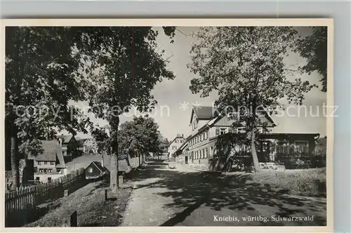 AK / Ansichtskarte Kniebis_Freudenstadt Gasthof Pension zum Ochsen Kurort im Schwarzwald Kniebis_Freudenstadt