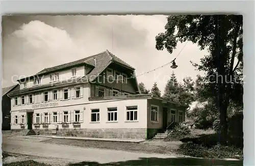 AK / Ansichtskarte Kniebis_Freudenstadt Gasthof Pension Ochsen Kurort Wintersportplatz im Schwarzwald Kniebis_Freudenstadt