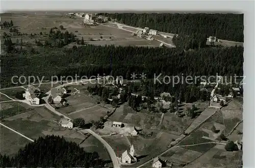 AK / Ansichtskarte Kniebis_Freudenstadt Kurort Wintersportplatz im Schwarzwald Fliegeraufnahme Kniebis_Freudenstadt