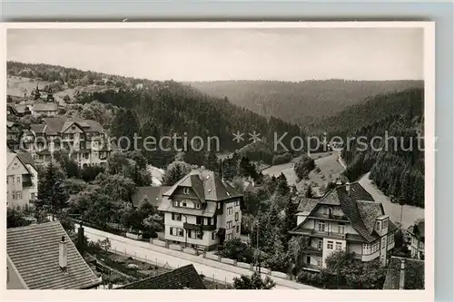 AK / Ansichtskarte Freudenstadt Panorama Blick ins Christophstal Kurort im Schwarzwald Freudenstadt