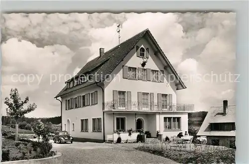 AK / Ansichtskarte Obermusbach_Freudenstadt Gasthof Kurheim Sonnenblick Kurort im Schwarzwald Obermusbach_Freudenstadt