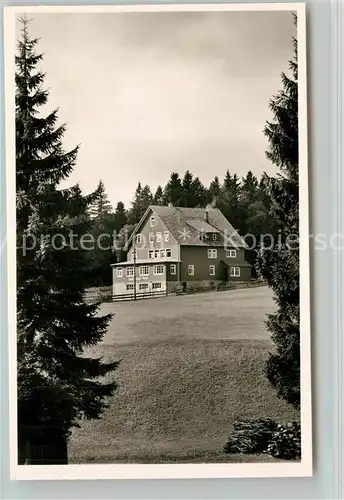 AK / Ansichtskarte Kniebis_Freudenstadt Jugendherberge und Schullandheim Kurort im Schwarzwald Kniebis_Freudenstadt