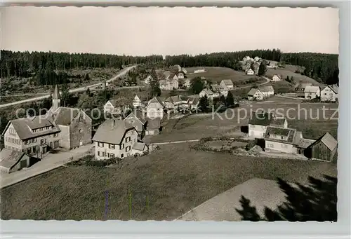 AK / Ansichtskarte Kniebis_Freudenstadt Teilansicht Kurort Wintersportplatz im Schwarzwald Kniebis_Freudenstadt