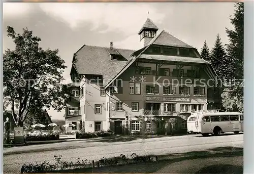 AK / Ansichtskarte Lamm_Kniebis Kurhotel Wintersportplatz Schwarzwald Lamm Kniebis