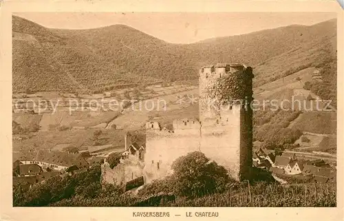 AK / Ansichtskarte Kaysersberg_Haut_Rhin Le Chateau Kaysersberg_Haut_Rhin