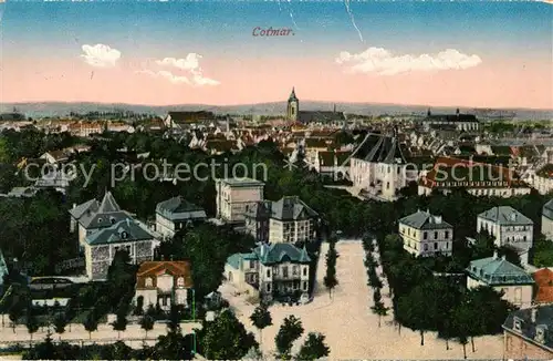 AK / Ansichtskarte Colmar_Haut_Rhin_Elsass Stadtansicht Colmar_Haut_Rhin_Elsass