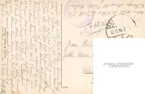 AK / Ansichtskarte Colmar_Haut_Rhin_Elsass Stadtansicht Colmar_Haut_Rhin_Elsass