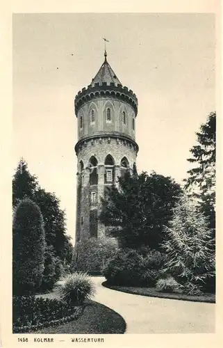 AK / Ansichtskarte Colmar_Haut_Rhin_Elsass Wasserturm Colmar_Haut_Rhin_Elsass