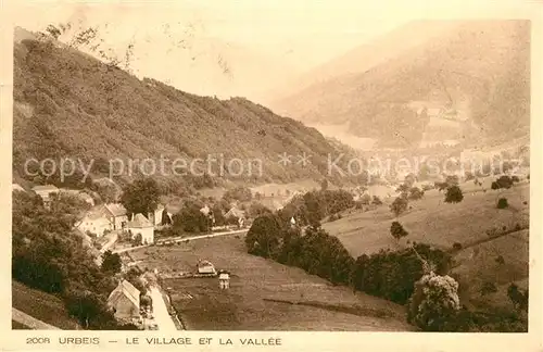 AK / Ansichtskarte Urbeis Le Village et la Vallee Urbeis