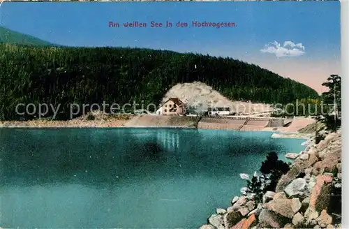 AK / Ansichtskarte Weisser_See_Elsass in den Hochvogesen Weisser_See_Elsass