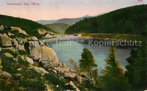 AK / Ansichtskarte Schwarzer_See_Elsass in den Vogesen Schwarzer_See_Elsass