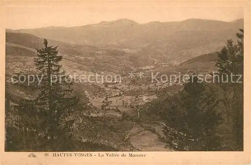 AK / Ansichtskarte Vosges_Vogesen_Region La Vallee de Munster Vosges_Vogesen_Region