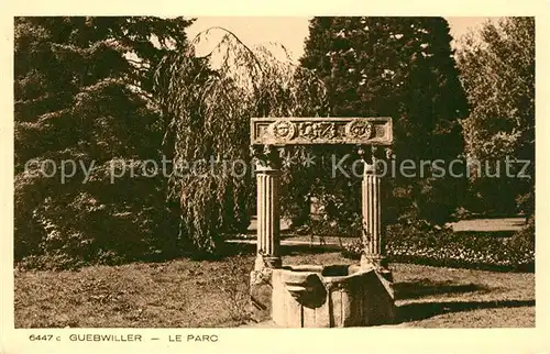 AK / Ansichtskarte Guebwiller_Elsass Le Parc Guebwiller_Elsass