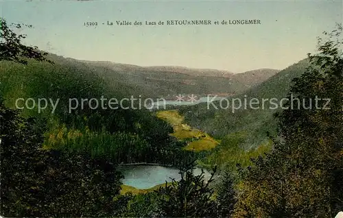 AK / Ansichtskarte Gerardmer_Vosges La Vallee des Lacs de Retournemer et Longemer Gerardmer Vosges