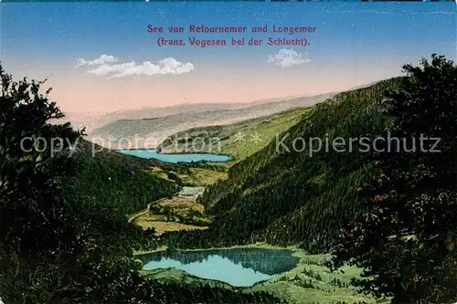 AK / Ansichtskarte Gerardmer_Vosges Lac de Retournemer et Longemer Gerardmer Vosges