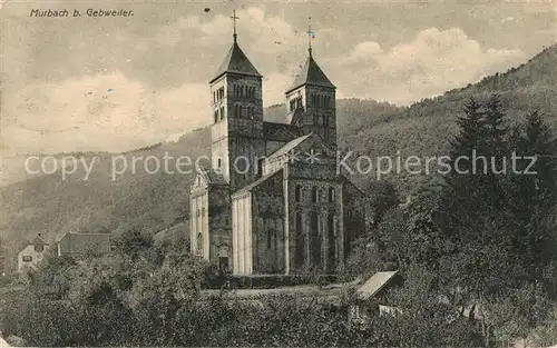 AK / Ansichtskarte Murbach_Elsass Kirche Murbach Elsass