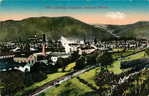 AK / Ansichtskarte Buehl_Elsass Stadtansicht Lauchtal Buehl Elsass