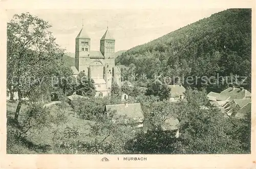 AK / Ansichtskarte Murbach_Elsass Kirche Murbach Elsass