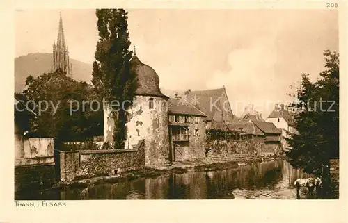 AK / Ansichtskarte Thann_Haut_Rhin_Elsass Vue partielle Thann_Haut_Rhin_Elsass