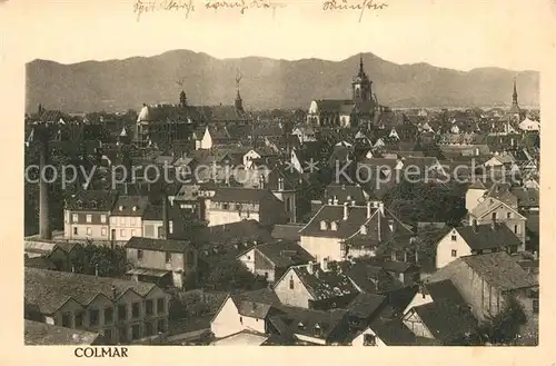 AK / Ansichtskarte Colmar_Haut_Rhin_Elsass Stadtblick Colmar_Haut_Rhin_Elsass