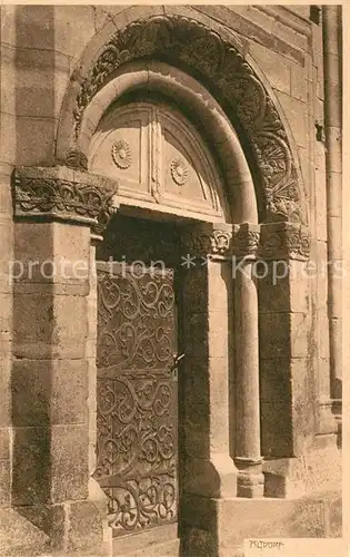 AK / Ansichtskarte Altdorf_Bas Rhin Kirchenportal Altdorf Bas Rhin