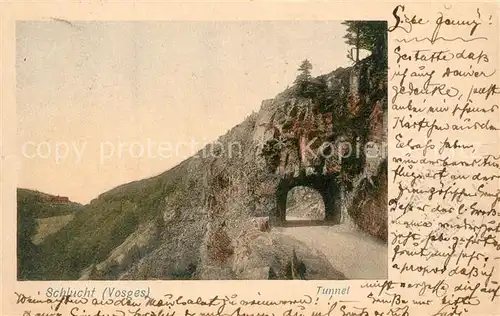 AK / Ansichtskarte La_Schlucht Tunnel La_Schlucht