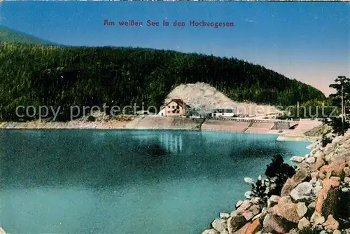 AK / Ansichtskarte Vogesen_Vosges_Region Am weissen See Vogesen_Vosges_Region