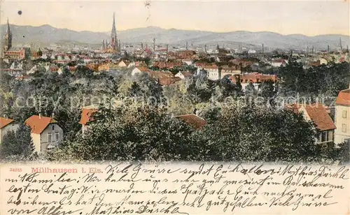 AK / Ansichtskarte Muelhausen_Elsass Panorama Muelhausen Elsass