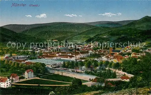 AK / Ansichtskarte Muenster_Elsass Panorama Muenster_Elsass