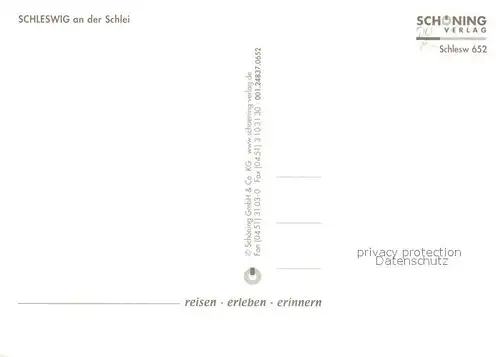 AK / Ansichtskarte Schleswig_Schlei Hafen Kirche  Schleswig_Schlei