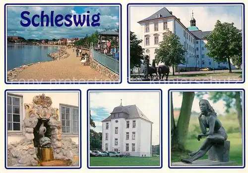 AK / Ansichtskarte Schleswig_Schlei Schloss Schleswig_Schlei