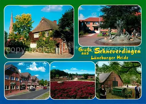 AK / Ansichtskarte Schneverdingen Lueneburger Heide Fachwerk  Schneverdingen