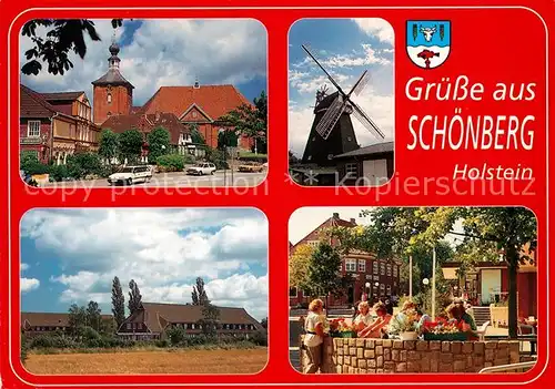 AK / Ansichtskarte Schoenberg_Holstein Windmuehle  Schoenberg_Holstein
