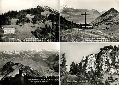 AK / Ansichtskarte Gersau_Vierwaldstaettersee Ski  und Touristenheim Gaetterlipass Gersau_Vierwaldstaettersee
