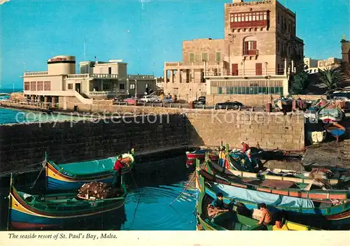 AK / Ansichtskarte Malta St. Pauls Bay Malta