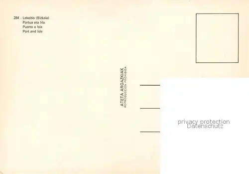 AK / Ansichtskarte Lekeitio Hafen Lekeitio