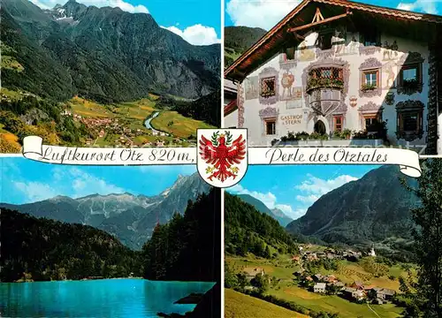 AK / Ansichtskarte oetz_Tirol Acherkogel Gasthaus zum Stern Piburger See Au oetz_Tirol