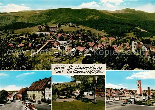 AK / Ansichtskarte St_Andreasberg_Harz Fliegeraufnahme Ortspartien St_Andreasberg_Harz