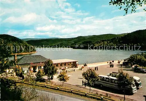 AK / Ansichtskarte Harz_Region Soesetalsperre Dammkrone Harz Region